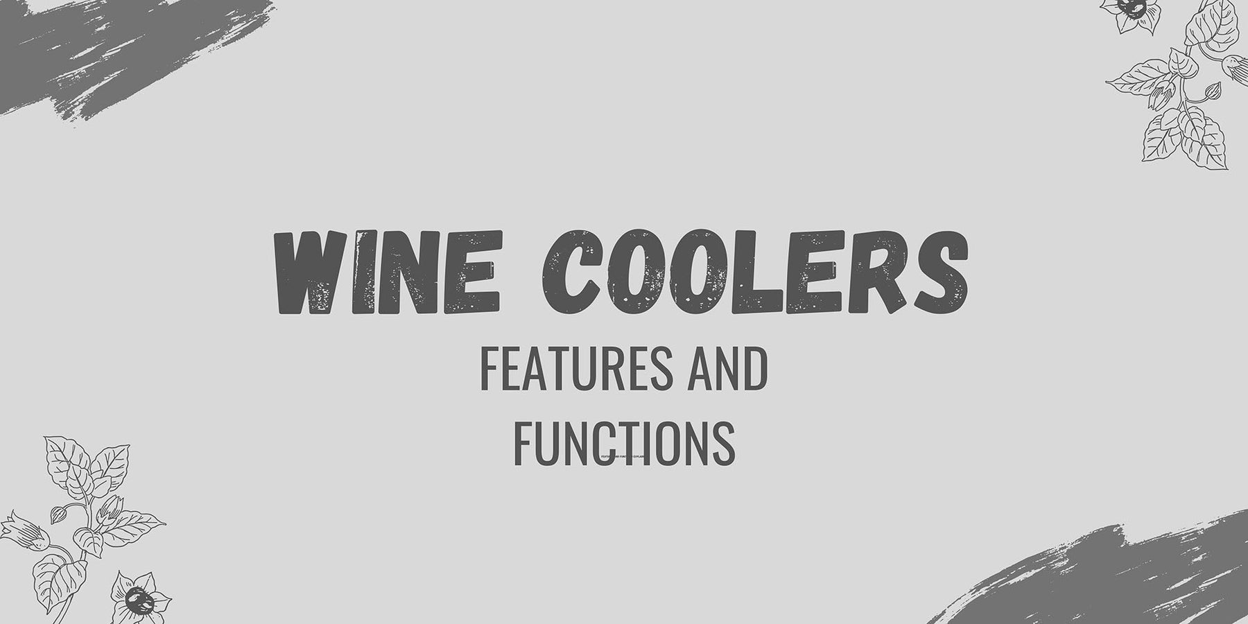 Wine Coolers | Features And Functions Explained