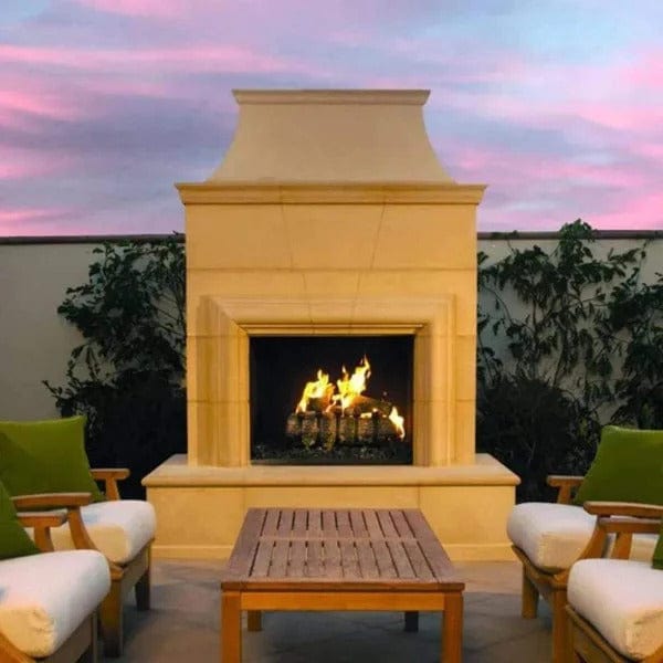 American Fyre Designs 76" Cordova Outdoor Gas Fireplace