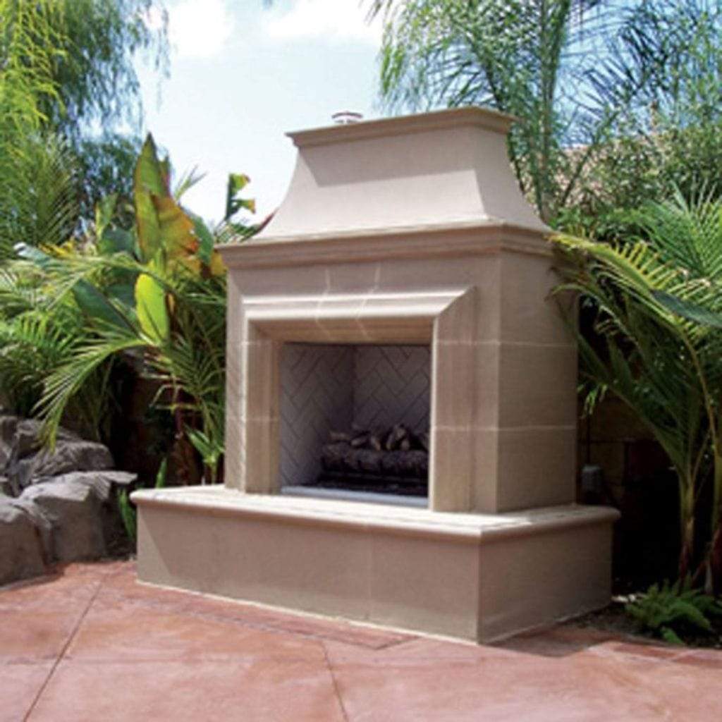 American Fyre Designs 76" Reduced Cordova Outdoor Gas Fireplace