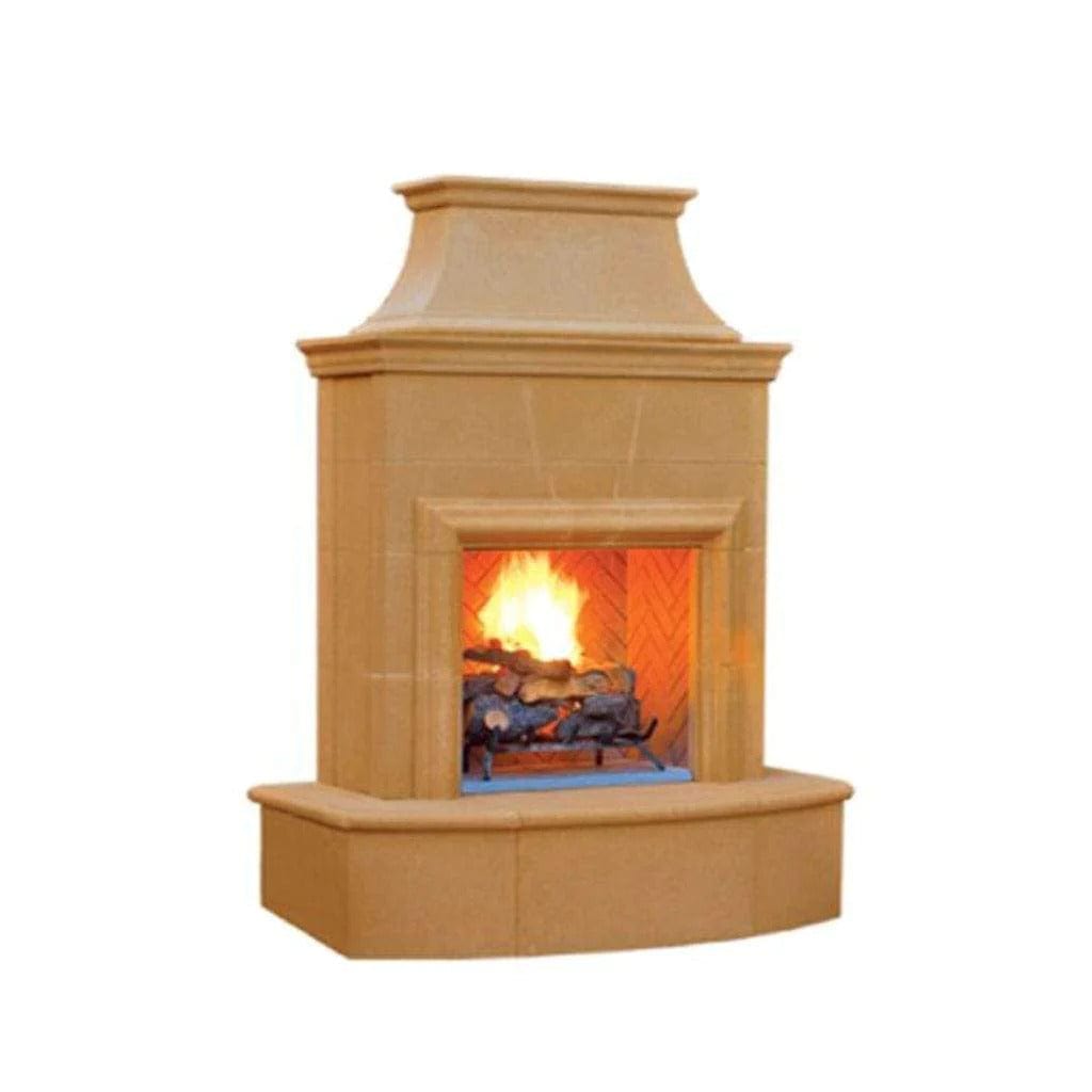 American Fyre Designs 65" Petite Cordova Outdoor Gas Fireplace