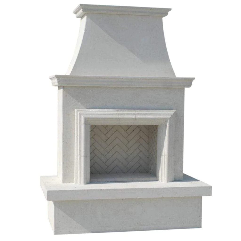 American Fyre Designs 67" Contractor's Model with Moulding Outdoor Gas Fireplace