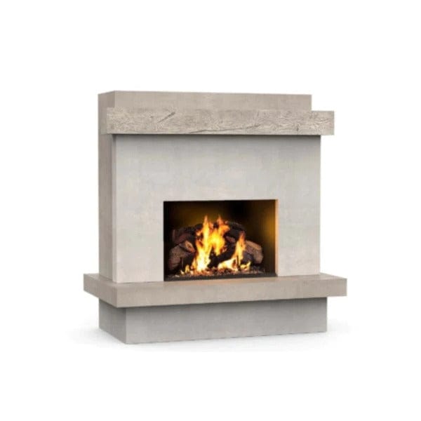 American Fyre Designs 68" Brooklyn Smooth Gas Fireplace