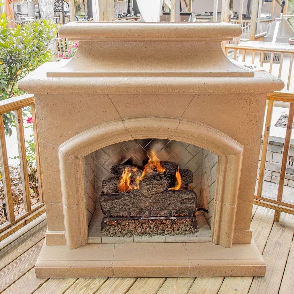 American Fyre Designs 65" Mariposa Outdoor Gas Fireplace