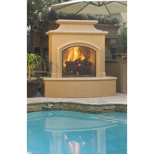 American Fyre Designs 65" Mariposa Outdoor Gas Fireplace