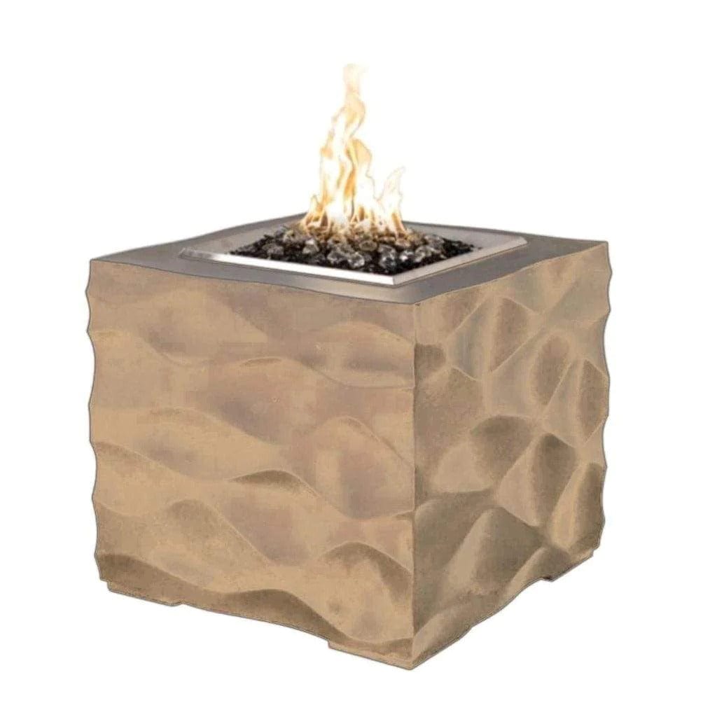 American Fyre Designs 25.5" Voro Cube Chat Height Fire Table