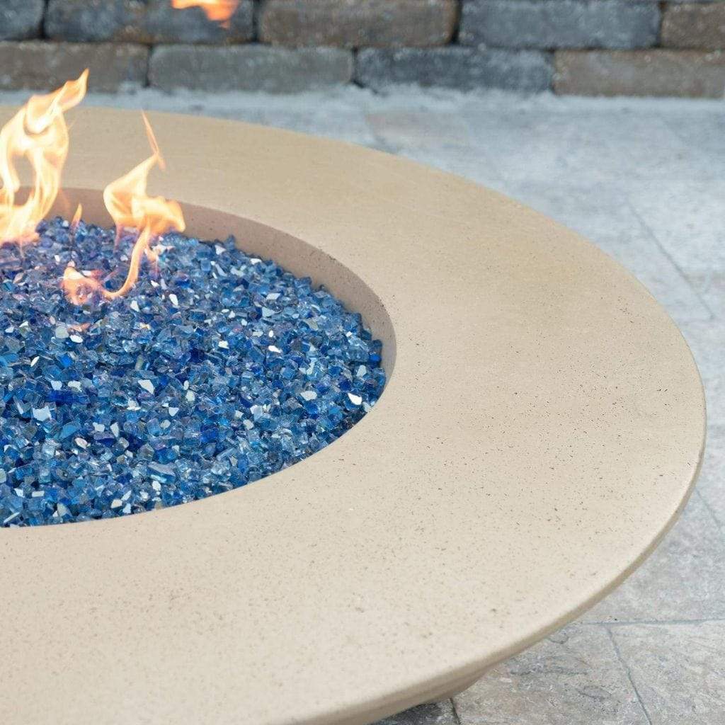 American Fyre Designs 54" Versailles Round Chat Height Fire Table