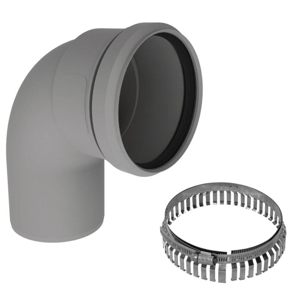 DuraVent 2"-8" Inner Diameter PolyPro 90-Degree Elbow