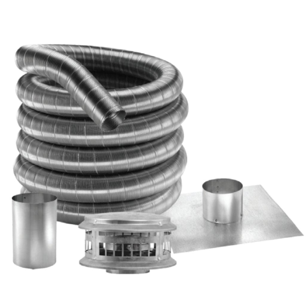 DuraVent 25' DuraFlex AL Kit Flex Relining Type B Gas Vent Pipe