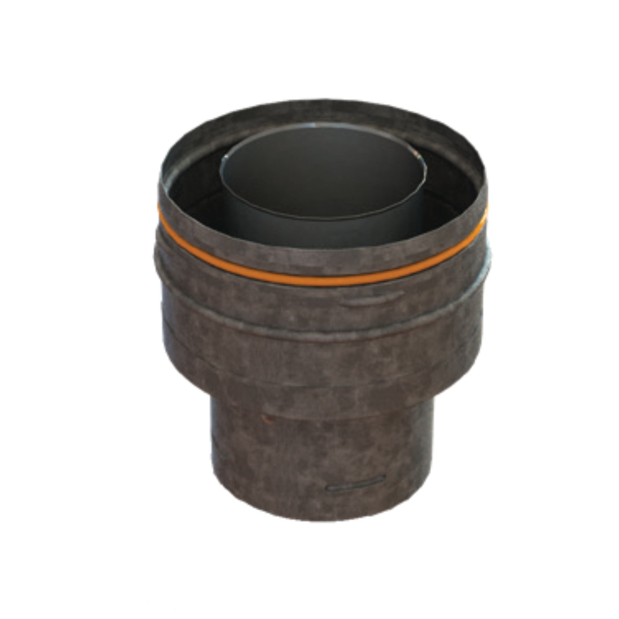 DuraVent Concentric Vent System 3" x 5" Black Pellet Adapter