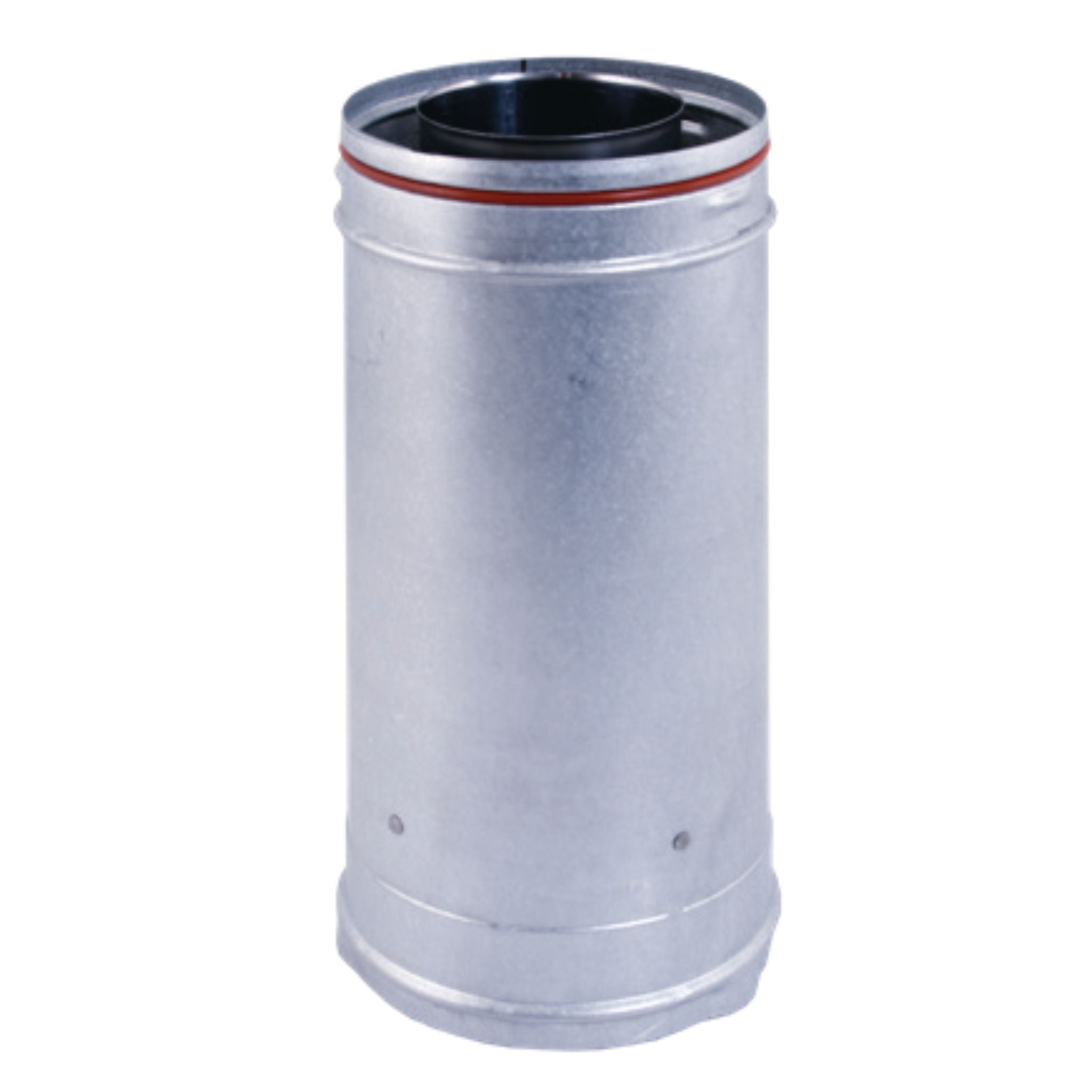 DuraVent Concentric Vent System 3" x 5" x 12" Black Vent Pipe Length