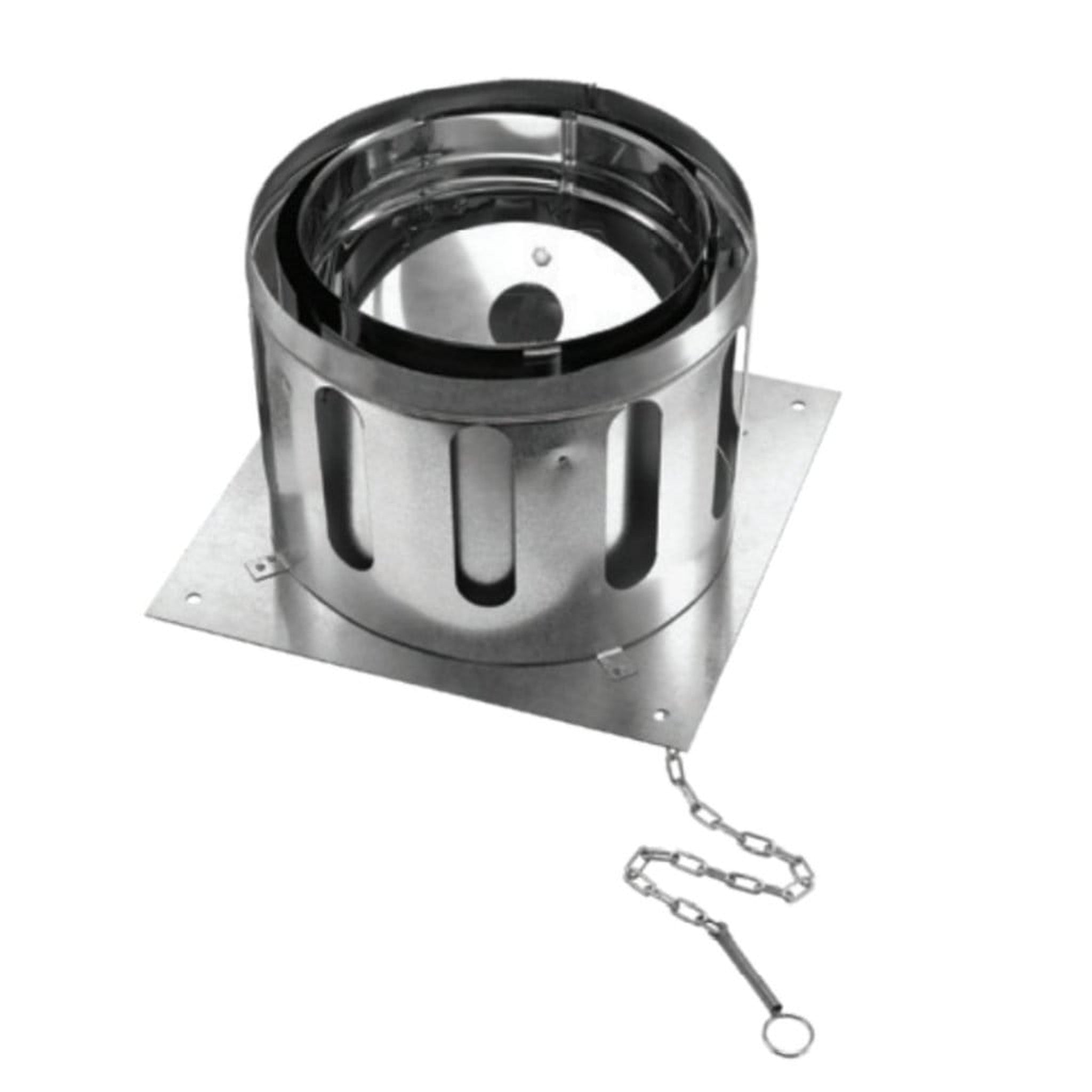 DuraVent DuraChimney ll Anchor Plate with Damper