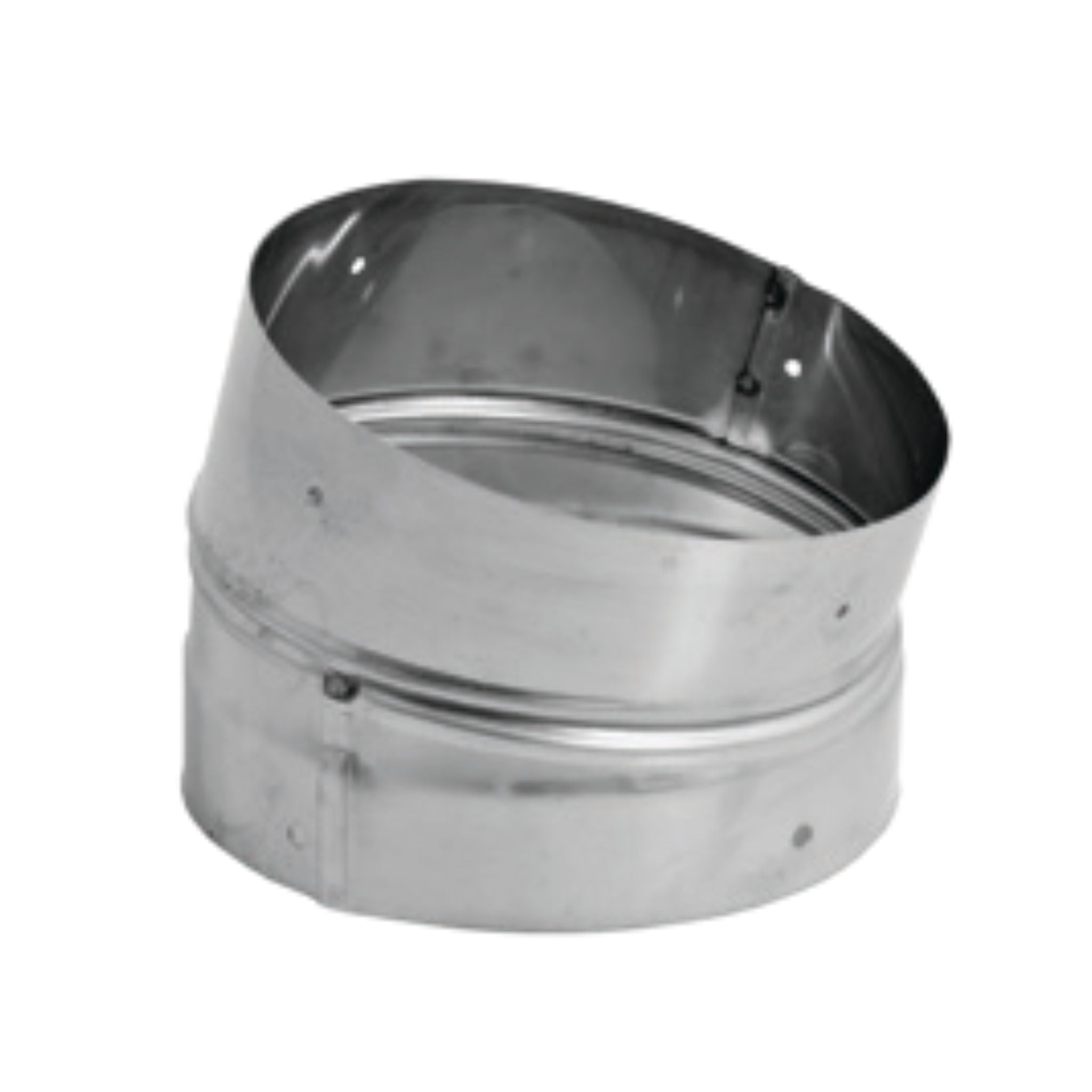 DuraVent DuraLiner 6" 15 Degree Stainless Steel Elbow Adapter