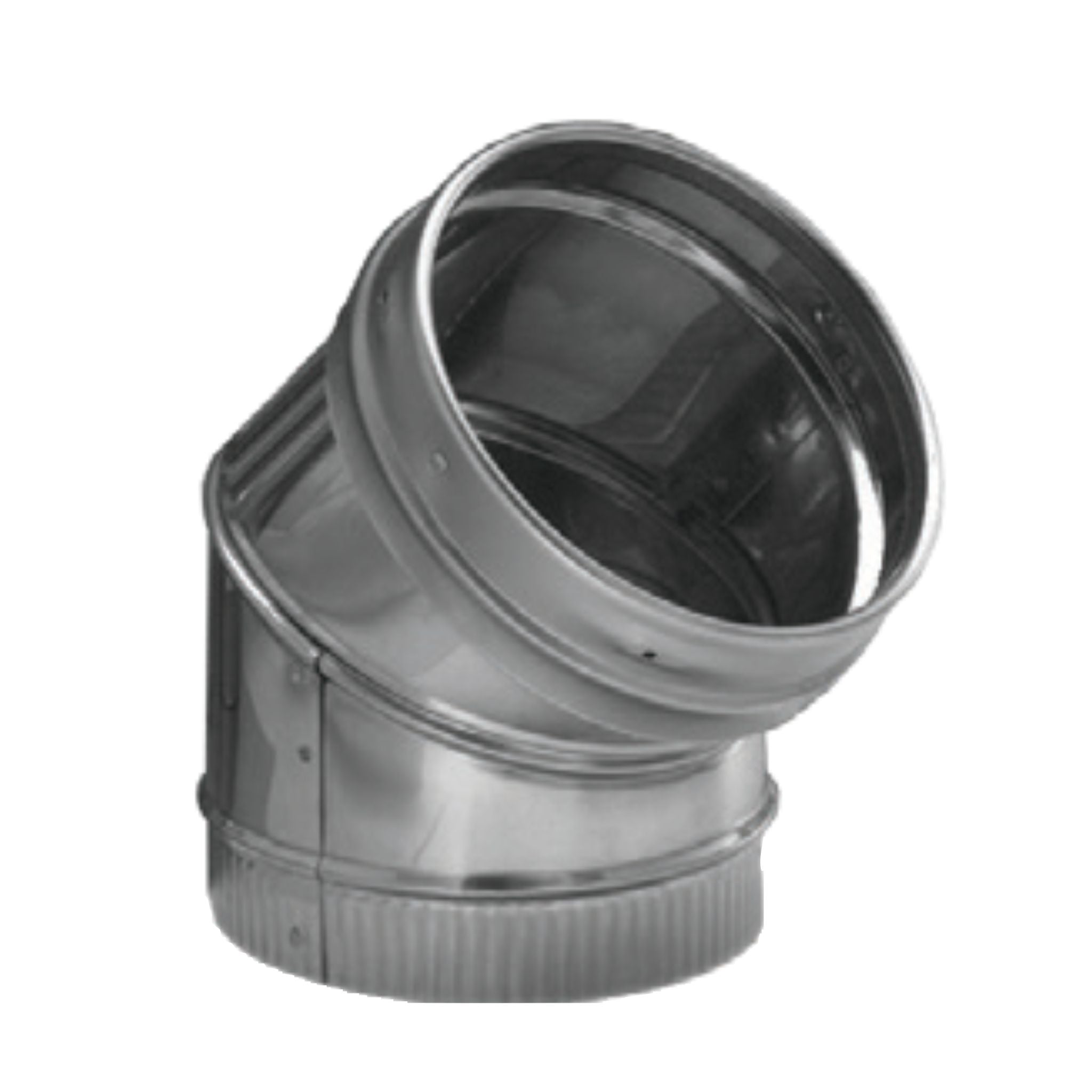 DuraVent DuraLiner 6" 45 Degree Stainless Steel Elbow