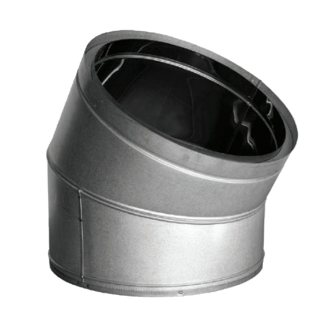 DuraVent DuraTech 12" 30-Degree Stainless Steel Elbow