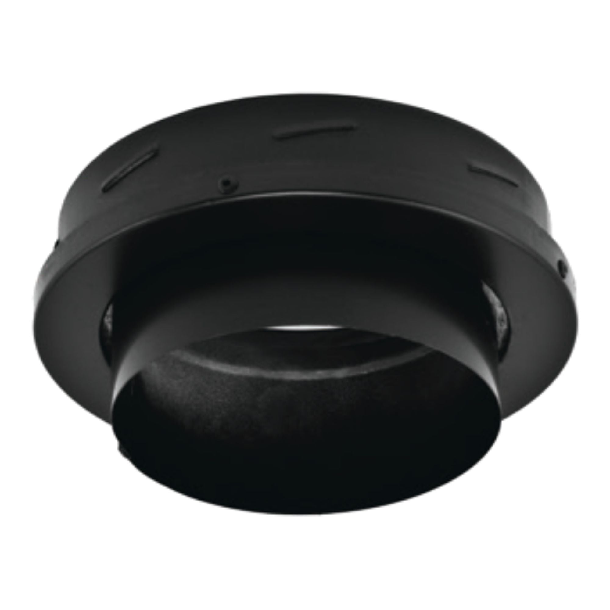 DuraVent DuraTech 5" Black Finishing Collar With Adapter