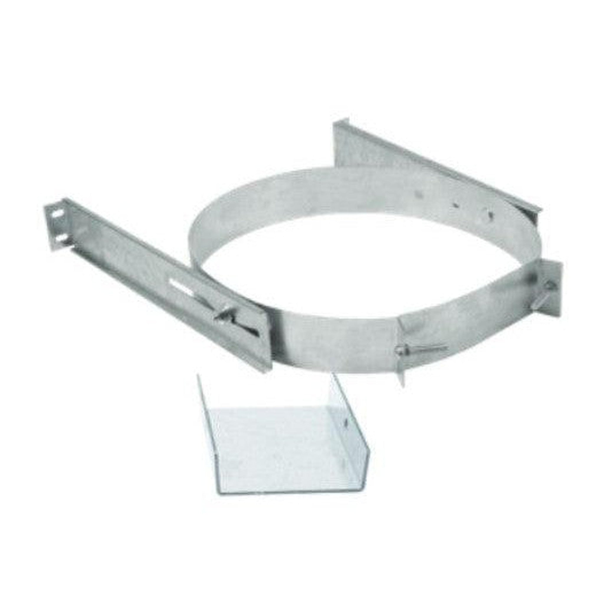 DuraVent DuraTech 6" and 8" Diameter Galvanized Steel Adjustable Wall Strap