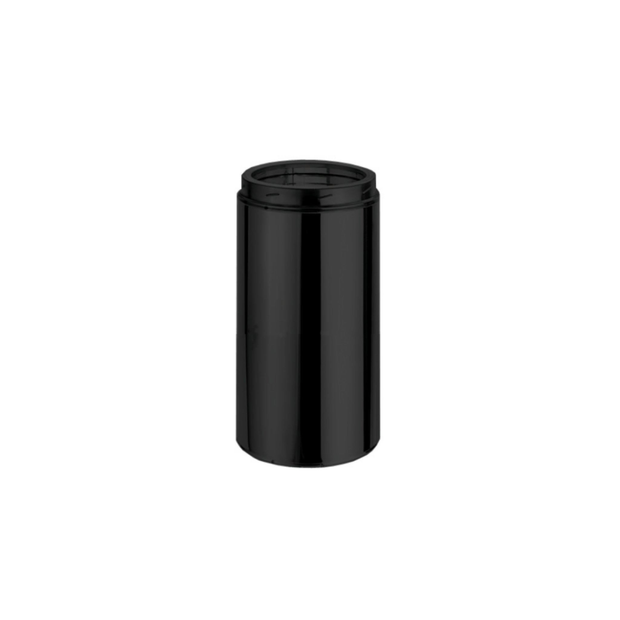 DuraVent DuraTech 8"x12" Black All Fuel Chimney Pipe