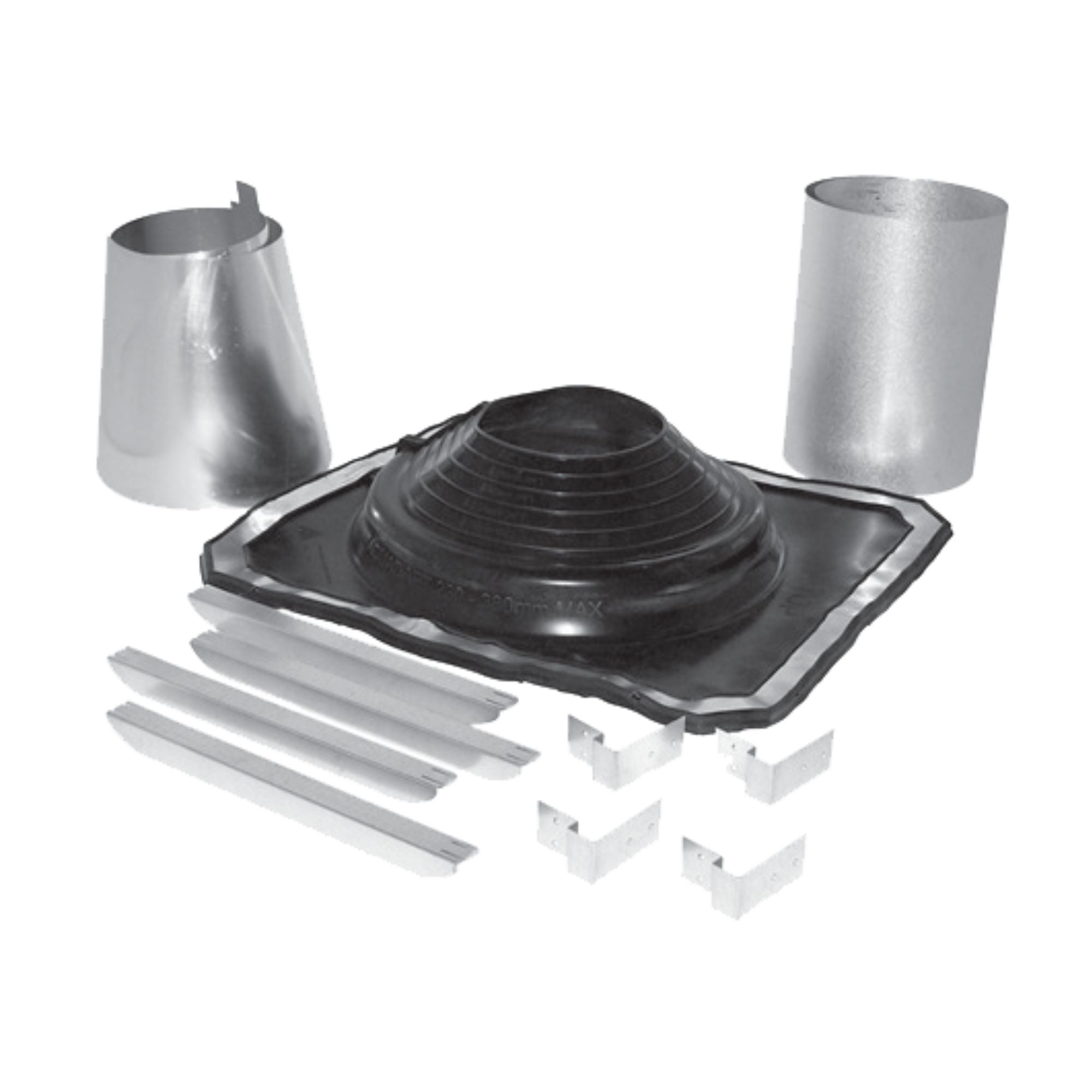 DuraVent DuraTech Universal Rubber Boot Flashing Kit