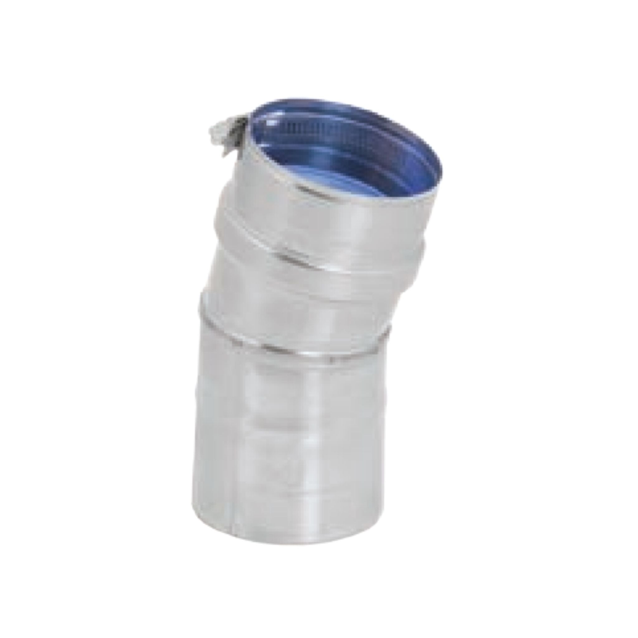 DuraVent FasNSeal 3" 15 Degree 316L Stainless Steel Elbow