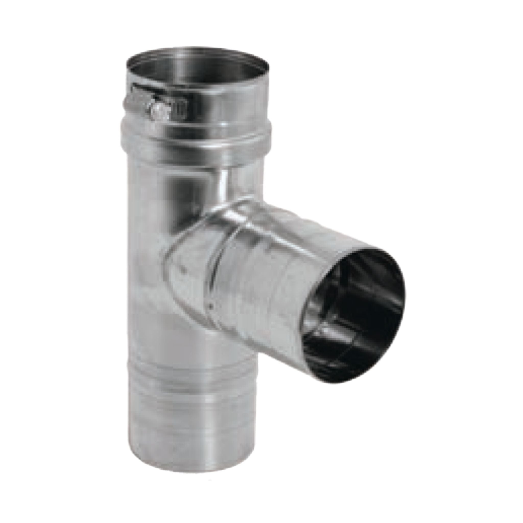 DuraVent FasNSeal 3" 29-4C Stainless Steel Standard Tee