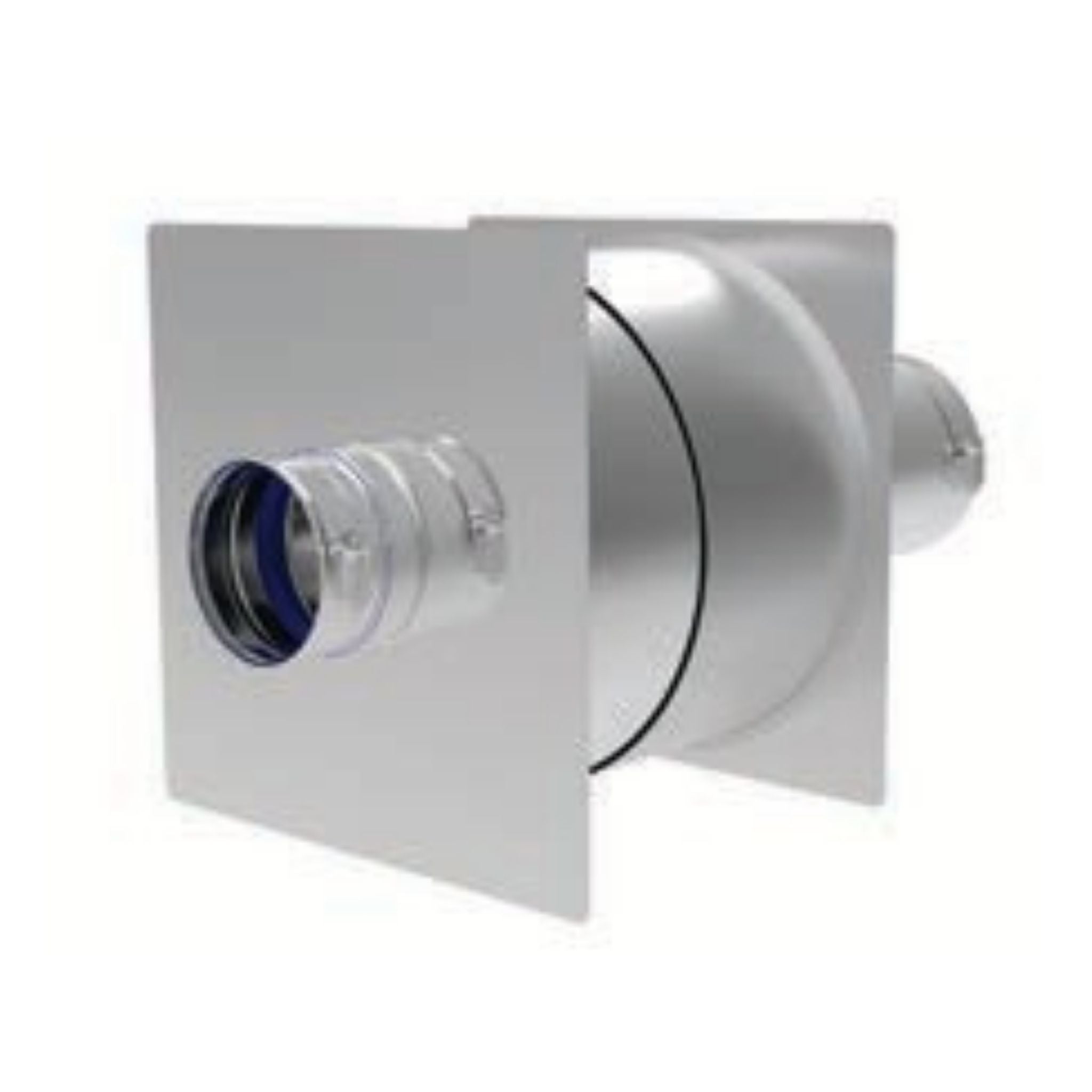 DuraVent FasNSeal W2 10" 29-4C Stainless Steel Double Wall Insulated Wall Thimble With AVL Pipe