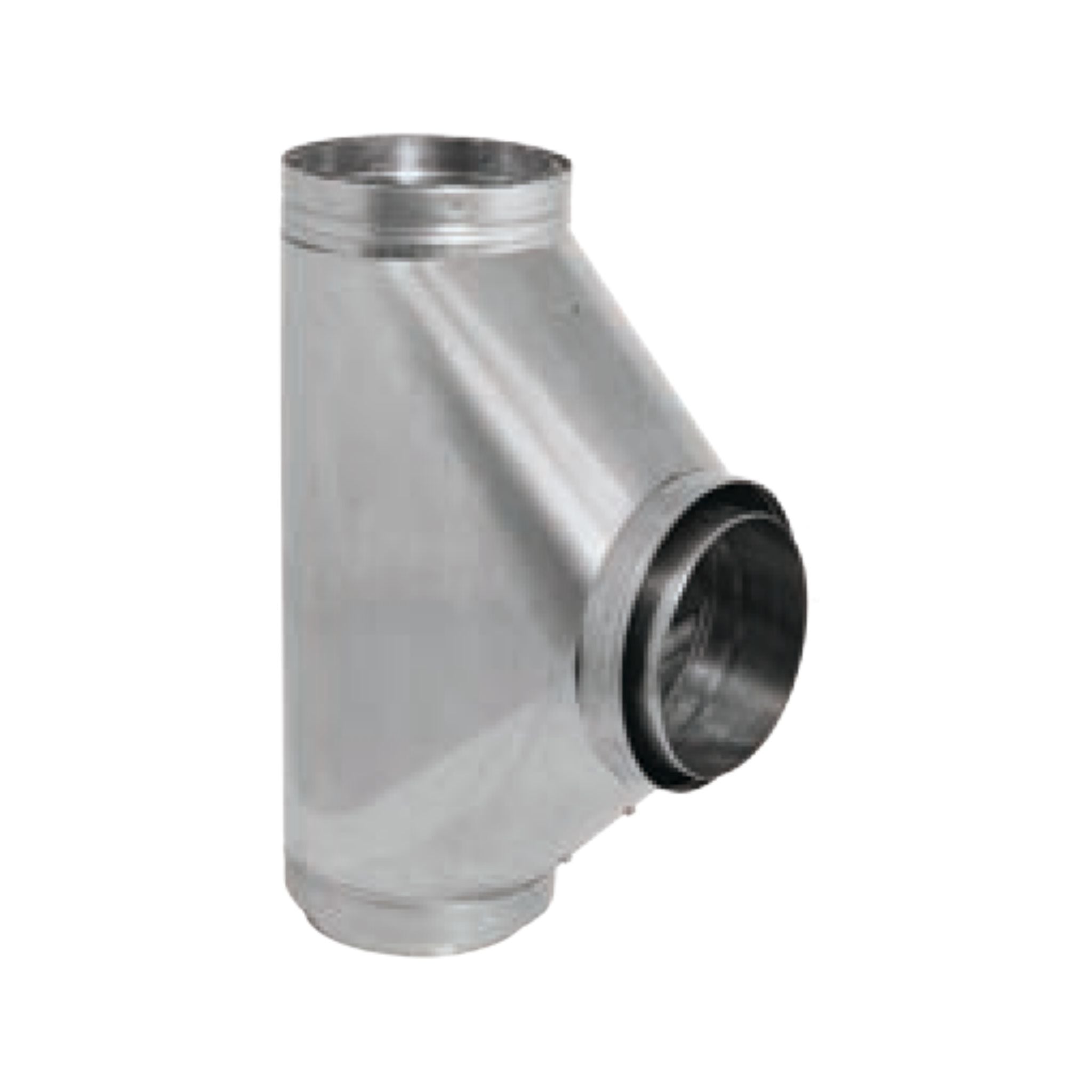 DuraVent FasNSeal W2 4" 29-4C Stainless Steel Double Wall Wide Mouth Boot Tee