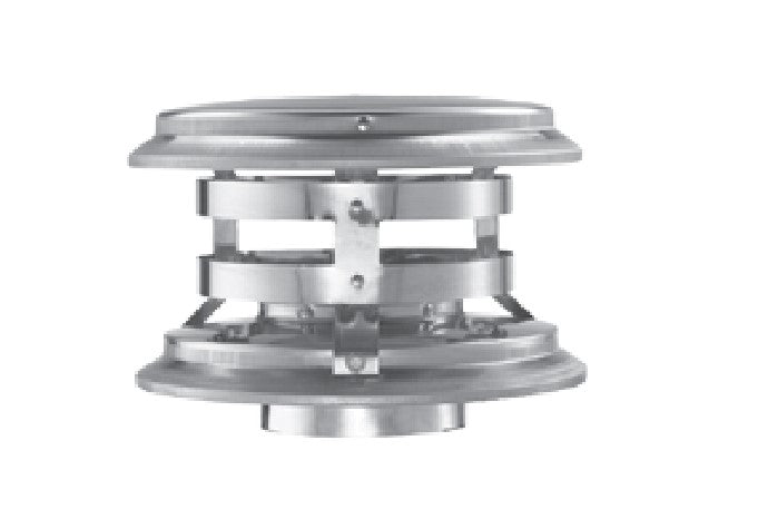 DuraVent PelletVent for Multi-Fuel 3" Galvalume Vertical Cap