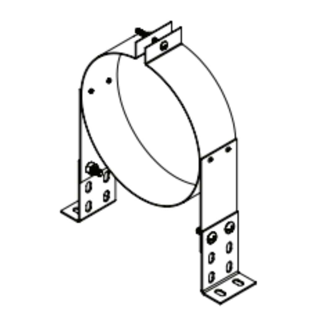 DuraVent PolyPro 8"-10"Diameter Wall Strap Double-Wall Venting System