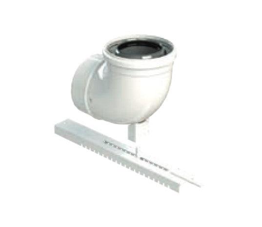 DuraVent PolyPro Concentric 4" x 6" Support Elbow