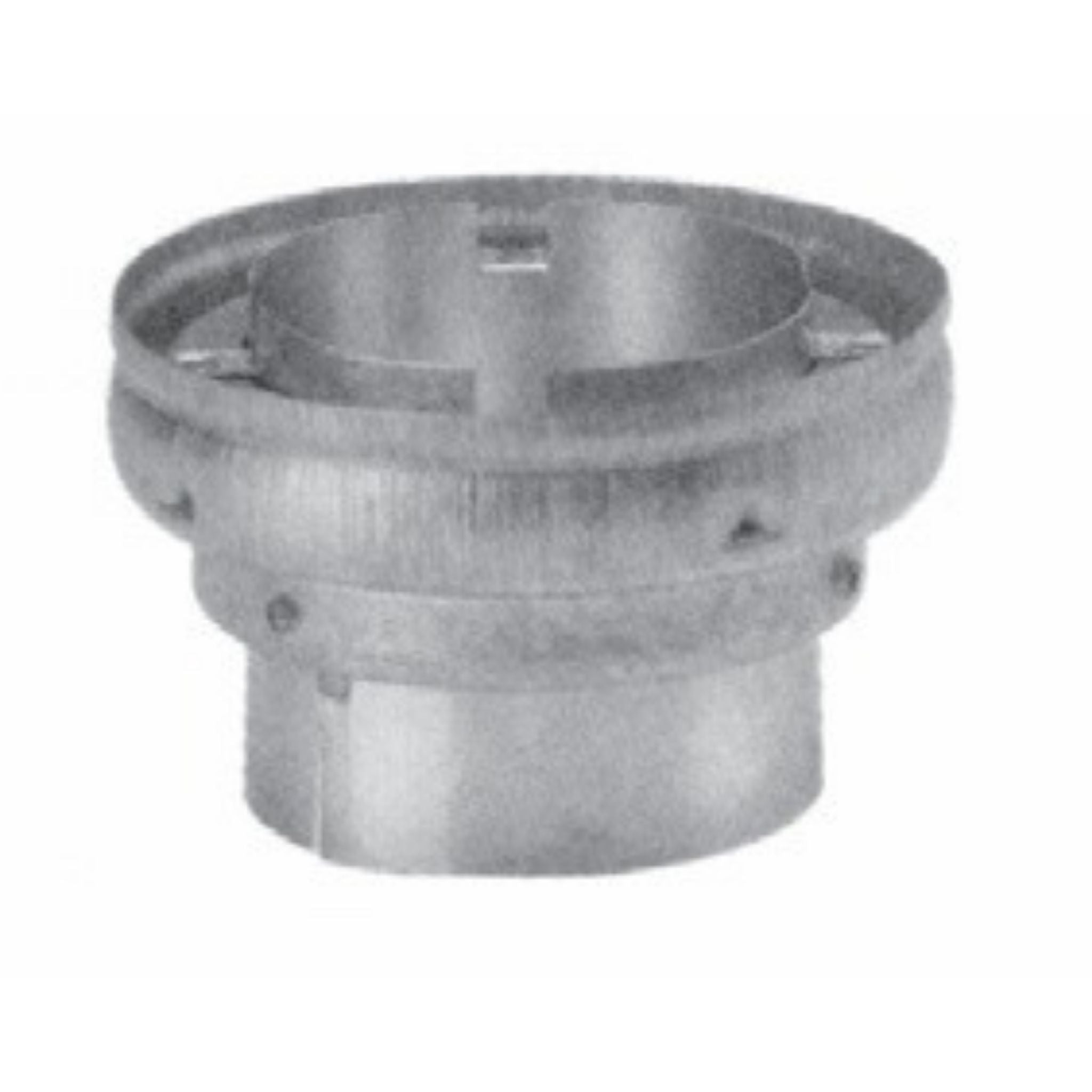 DuraVent Round Type B Gas Vent Model BV 3" - 4" Appliance Increaser for Rheem/Ruud Appliances