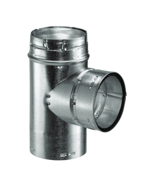 DuraVent Type B Gas Vent Model GV 8" Standard Tee