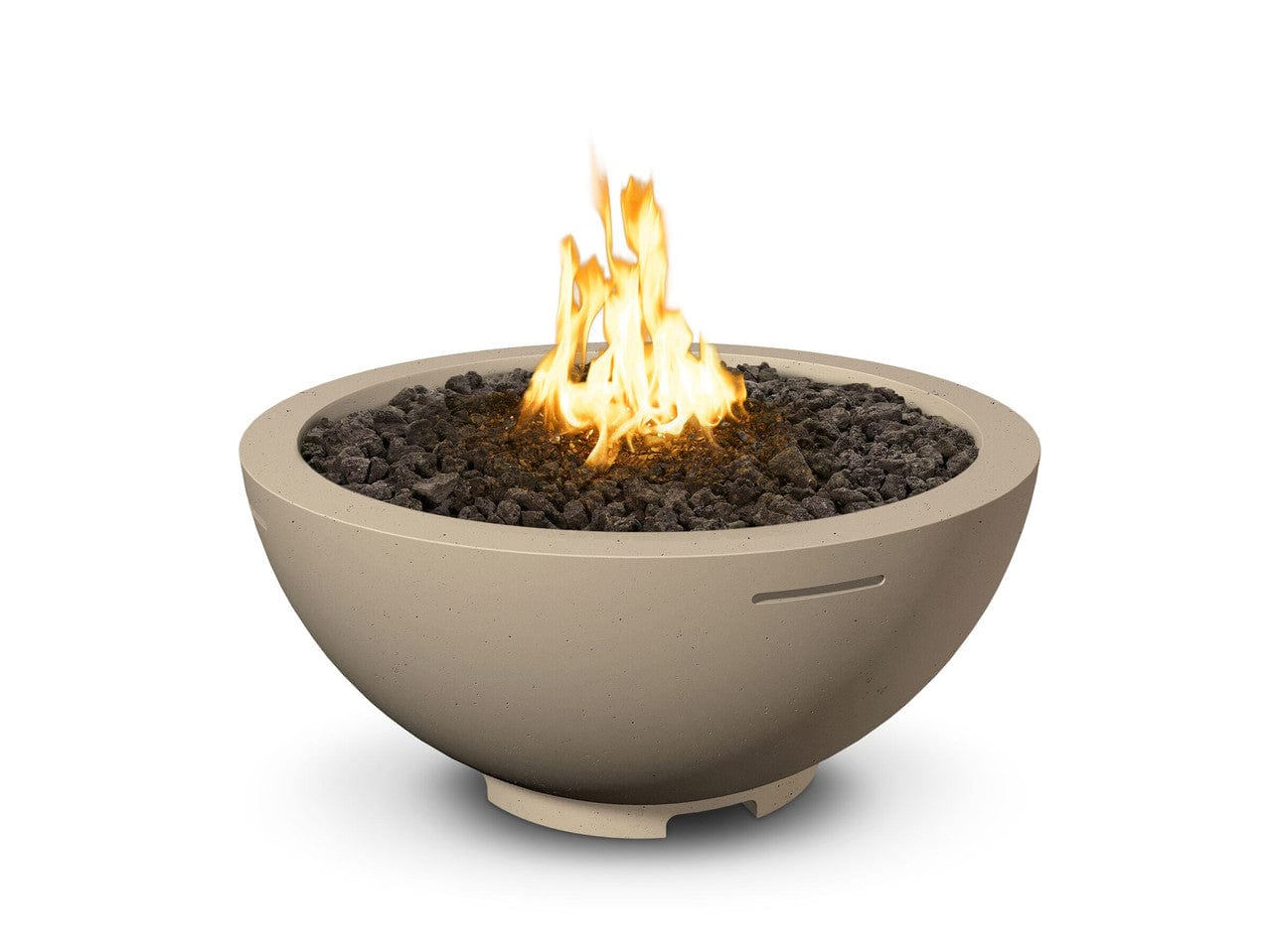 American Fyre Designs 48" Round Concrete Gas Fire Bowl