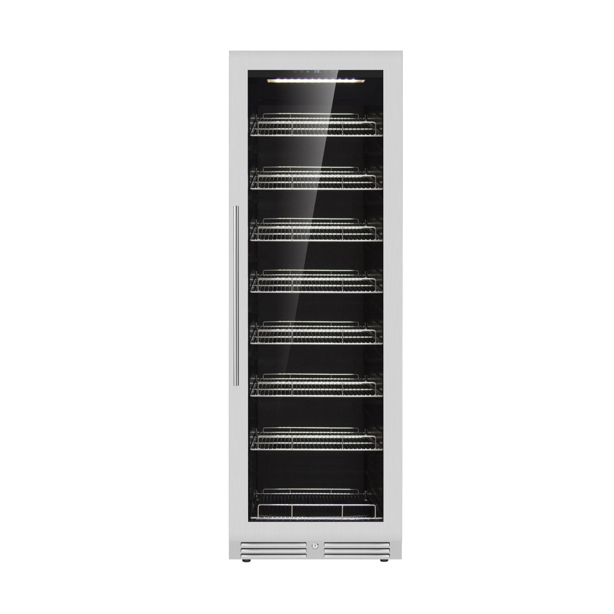 KingsBottle Large Beverage Refrigerator With Low-E Glass Door - KBU425BX