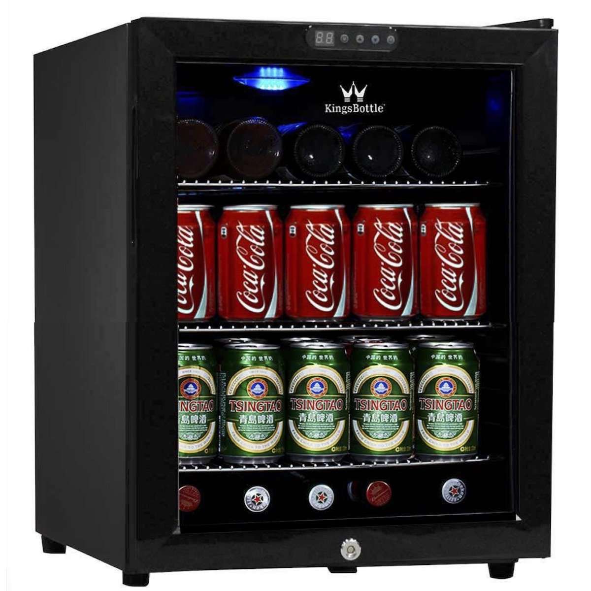 KingsBottle 45 Can Compressor Mini Bar Fridge - KBU52BP