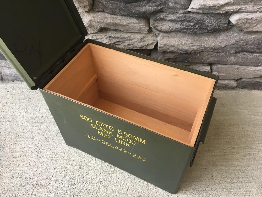 The Fat 50 Ammo Can Humidor - 50 Cigar ct