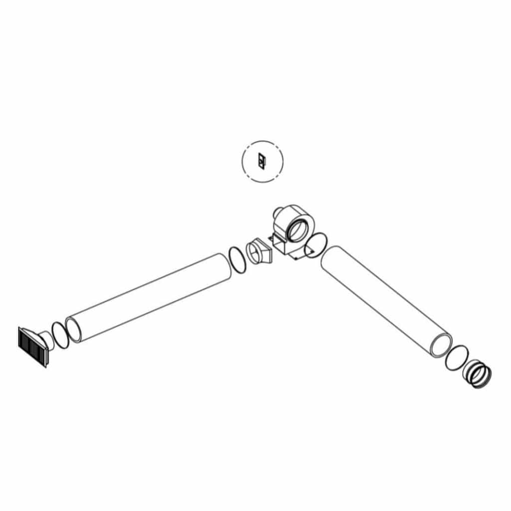 Valcourt VA4460 Forced Air Distribution Kit