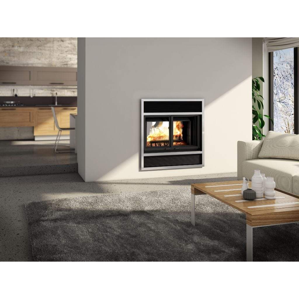 Valcourt Westmount See-Through Decorative Wood Fireplace