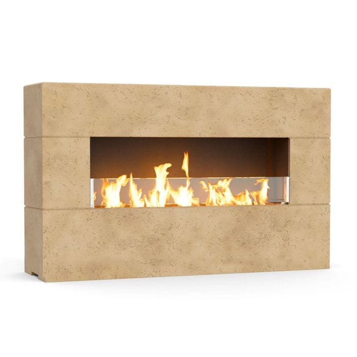 American Fyre Designs 72" Milan Low Linear Outdoor Gas Fireplace