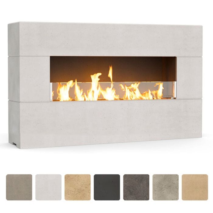 American Fyre Designs 72" Milan Low Linear Outdoor Gas Fireplace