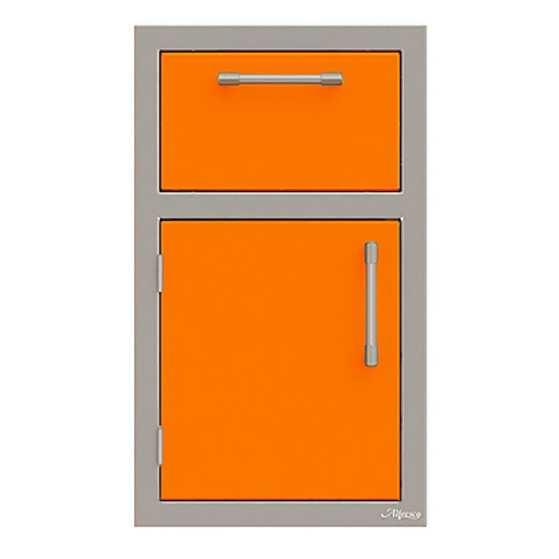 Alfresco 17-Inch Stainless Steel Soft-Close Door & Drawer Combo