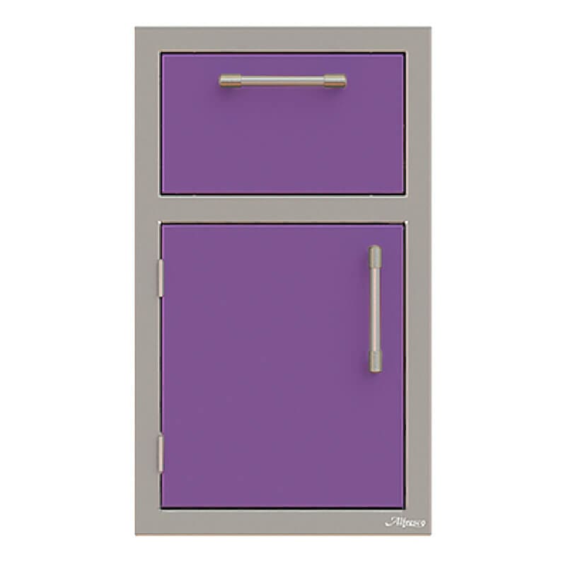 Alfresco 17-Inch Stainless Steel Soft-Close Door & Drawer Combo