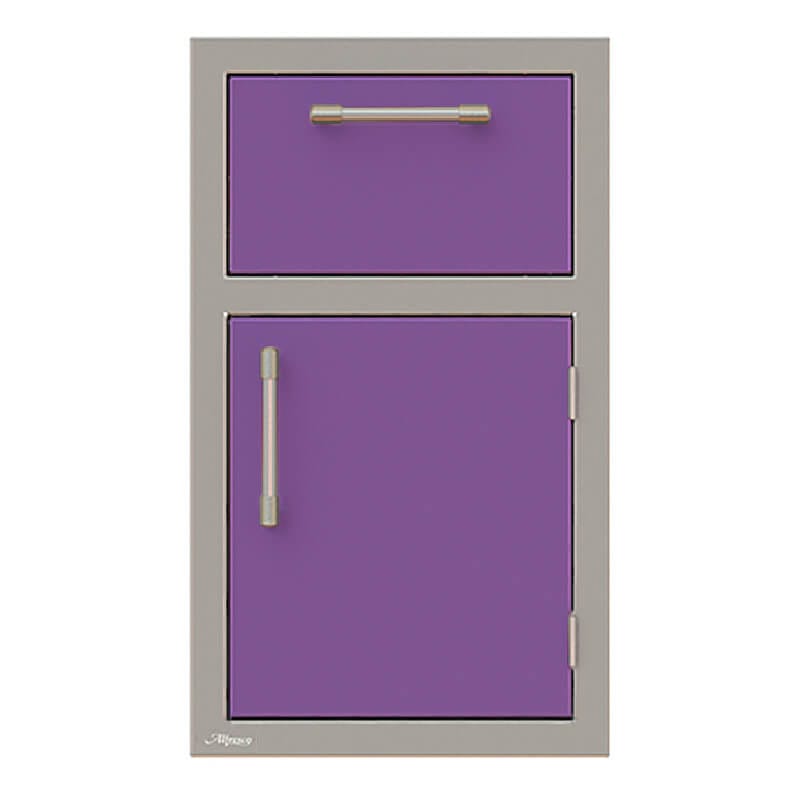 Alfresco 17-Inch Stainless Steel Soft-Close Door & Drawer Combo