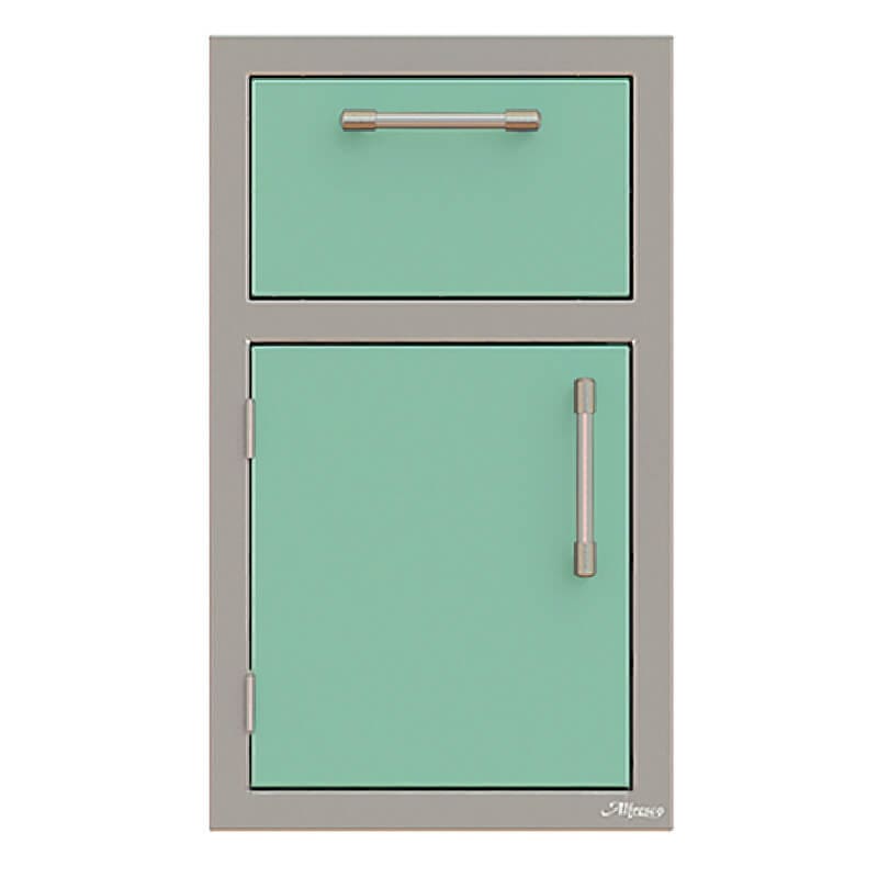 Alfresco 17-Inch Stainless Steel Soft-Close Door & Drawer Combo