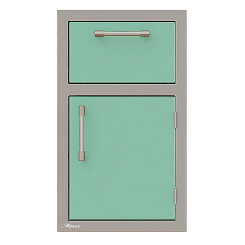 Alfresco 17-Inch Stainless Steel Soft-Close Door & Drawer Combo