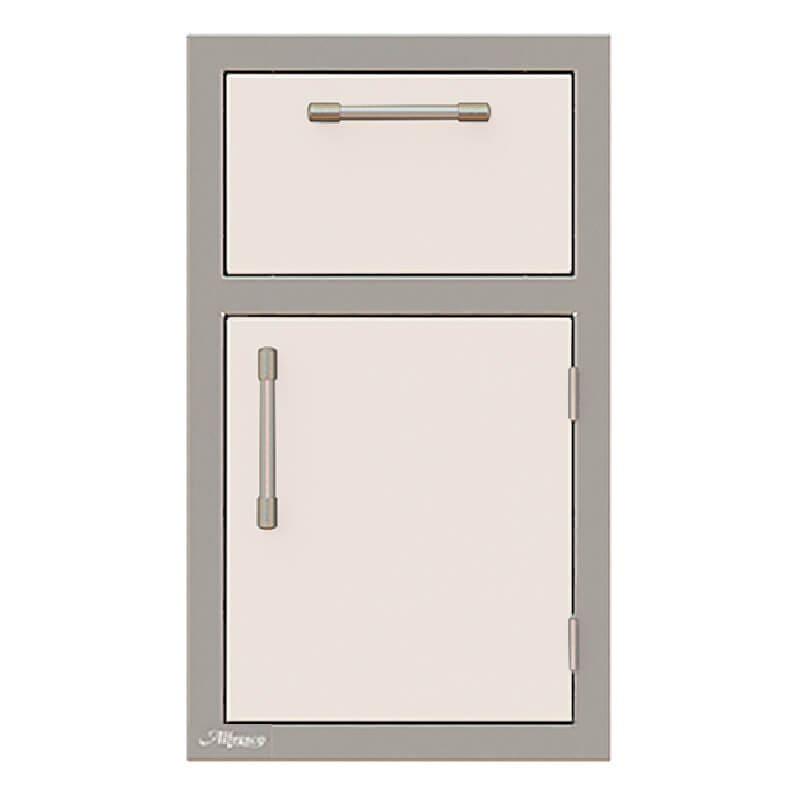 Alfresco 17-Inch Stainless Steel Soft-Close Door & Drawer Combo