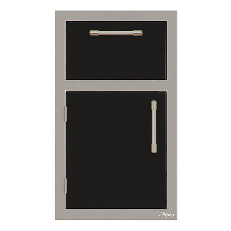 Alfresco 17-Inch Stainless Steel Soft-Close Door & Drawer Combo