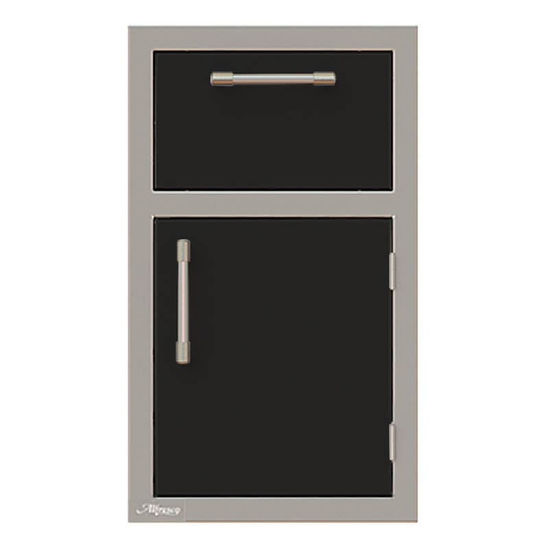 Alfresco 17-Inch Stainless Steel Soft-Close Door & Drawer Combo