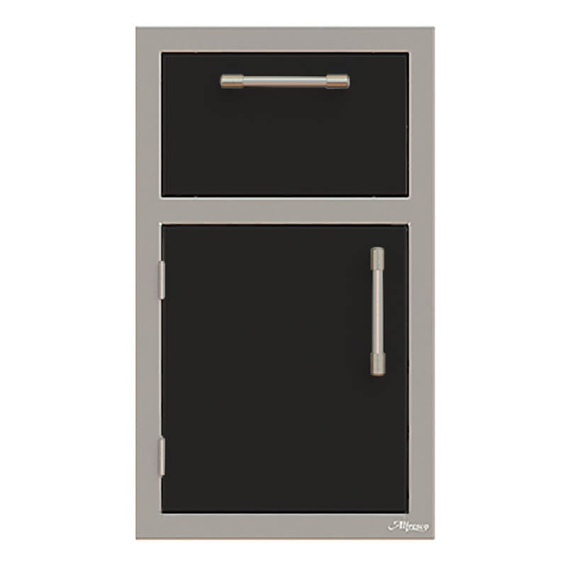 Alfresco 17-Inch Stainless Steel Soft-Close Door & Drawer Combo