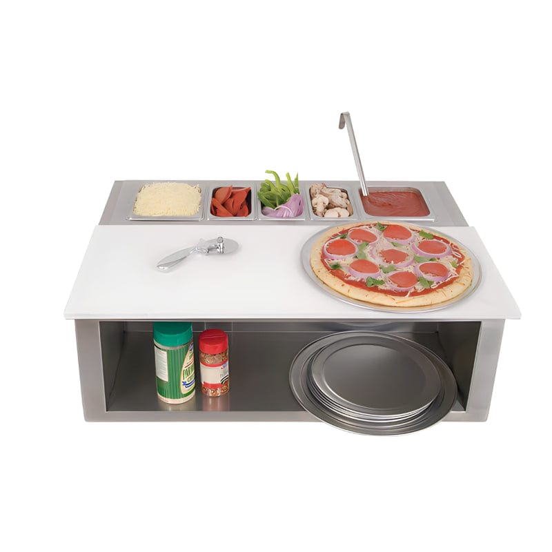 Alfresco 30-Inch Pizza Prep & Garnish Center - APS-30PPC