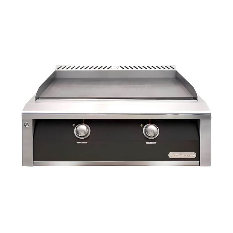 Alfresco 30-Inch Stainless Steel Built-In Gas Griddle